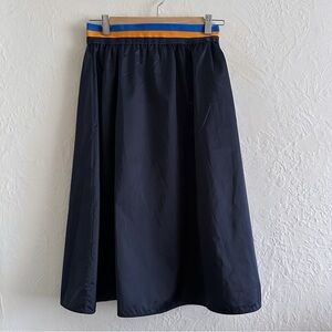 Tory Burch Sport Knee-Length Blue Skirt Size S